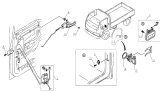 6105E0 Door lock unit