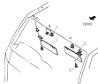 8204D2 Sunshade plate