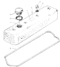 Cylinder head cover