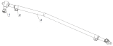 3003600D0 Steering connecting rod assembly