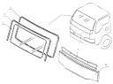 5206D0 Front windshield