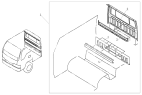 5600D501 Rear wall welding mounting