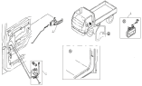 6105E0 Door lock assembly