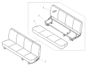 7300D501 Double seat