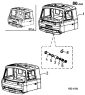 Кабина водителя, крепление (680)