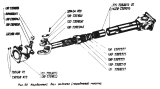 Карданный вал заднего (переднего) моста