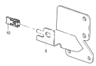 5490-5001410 Кронштейн облицовки правый