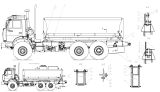 66062-8516000-46 (01), 66062-01-8516000-46(02) Установка цистерны