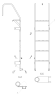 Лестница верхняя в сборе 96931-8210040-30