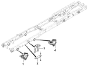 Кронштейны передней подвески 2901C-T1401