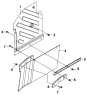 Передний левый брызговик 8403C-C0101