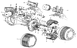 Задний мост/Rear axle (5.73, widened, cast steel) - rear axle brake