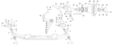 Передний мост/Front axle (7.5T, w/hand adjusting arm, RH knuckle arm)-1