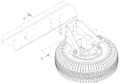 Кронштейн запасного колеса/Spare wheel carrier