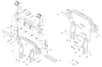 Задняя подвеска кабины/Rear suspension assy