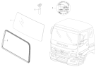 Ветровое стекло/Windshield parts