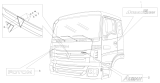 Эмблемы и логотипы/Body mark-AUMAN 9 290W 1SB2495061007