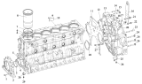 Компоненты блока цилиндров/Cylinder Block Set
