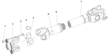 Карданный вал заднего моста/Rear Axle Drive Shaft