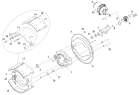 Тормоз заднего колеса/Rear Axle Brake