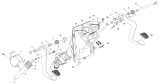 Модуль педали тормоза в сборе/Brake Pedal with Brake Valve and Clutch Brake with Clutch Master Cylinder