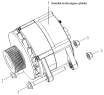 Генератор/Alternator and Bracket