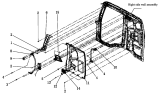 Компоненты обшивки боковины и посадочного поручня/Side Wall Guard Board and Get On/Off Armrest Assembly (IV)