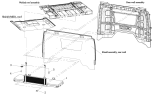 Компоненты верхнего спального места/Berth (UPR) (II)