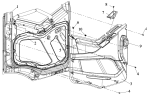 Обивка двери/Door Interior Trim Parts