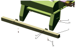 Установка бампера 8571-2800013, 8561-2800013