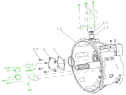 Коробка передач/Transmission front beam assemby