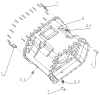 Коробка передач/Transmission front beam assemby