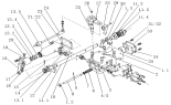 Коробка передач/10-Gears switch cover composite member