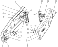 Подвеска двигателя/Engine bracket assemby (HOWO7/8X4/8+7/8+4/90 fender/rear PTO /Motor 12mm/gradient 1.2°)