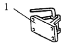 Буксирное устройство/991-1491 semi-trailer truck pull hook