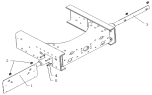 Кронштейны задних фонарей/Rear light bracket assemby