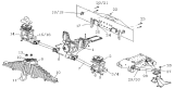 Задняя подвеска/Rear suspension (850, 8+8, 300high frame, cast axle, cast beam)