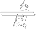 Стабилизатор/Truck mounted concrete mixer stabilizer