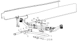 Стабилизатор/Front axle stabilize