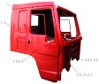 Кабина/Length Driving cab with door (improved suspension)