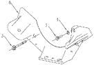 Передняя опора двигателя/Front support for engine 1S42591000201