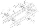 Подвеска двигателя/Powertrain suspension (ISMe345 40) 1S41891010201