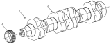Коленчатый вал/Crankshaft 1S42591000201