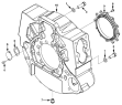 Картер маховика/Flywheel housing 1S42591000201