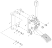 Педаль акселератора/Acceleration transmision device-cab 1S41891170201