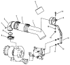 Выпускной патрубок/Exhaust bent pipe 1S42591000201