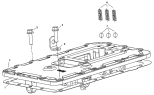 Крышка КПП/Gear shift cover assembly-1 1S41891710701