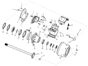Задний мост/Rear axle-single stage axle wheel reducer 1S42492400103