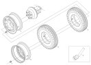 Колесо и шина/Wheel and tyre 1S41893119201