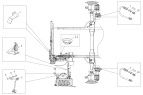 Тормозная система/Brake pipeline-chassis (non-ABS) 1S41893560020
